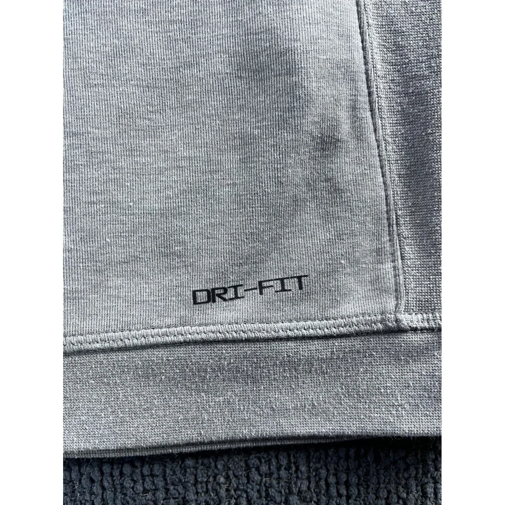 Air Jordan UCLA Sweatshirt Dri-FIT Quarter Zip Hoodie Mens Medium Grey Heather